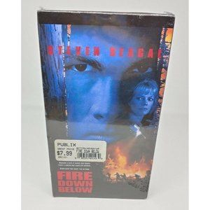 Factery Sealed Fire Down Below (VHS, 1997) Warner Brothers, Steven Seagal